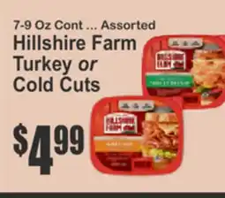 Key Food 7-9 Oz Cont ... Assorted Hillshire Farm Turkey or Cold Cuts offer
