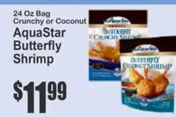 Key Food AquaStar Butterfly Shrimp offer
