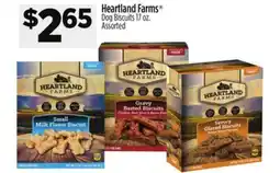 Dollar General Heartland Farms Dog Biscuits offer