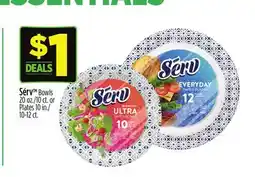 Dollar General Sérv Bowls or Plates offer