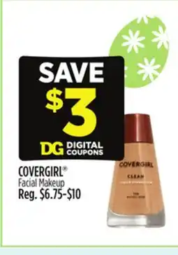 Dollar General COVERGIRL Facial Makeup offer