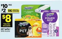 Dollar General ANY Swiffer Refills offer