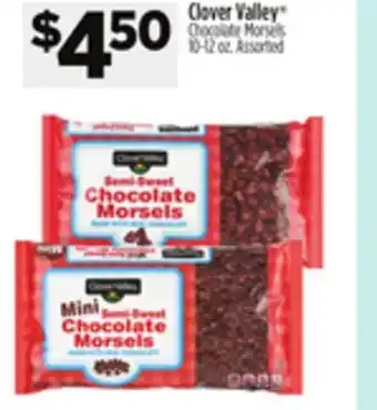 Dollar General Clover Valley Chocolate Morsels offer