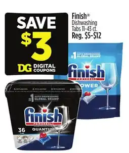 Dollar General Finish Dishwashing Tabs offer