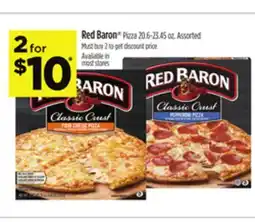 Dollar General Red Baron Pizza offer
