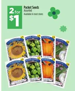 Dollar General Packet Seeds offer