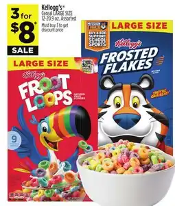 Dollar General Kellogg's Cereal offer