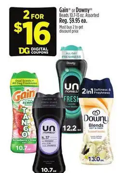 Dollar General Gain or Downy Beads offer