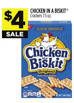 Dollar General CHICKEN IN A BISKIT Crackers offer