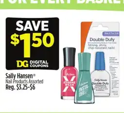 Dollar General Sally Hansen Nail Products offer