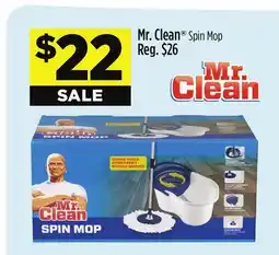 Dollar General Mr. Clean Spin Mop offer