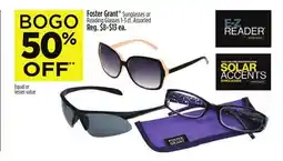 Dollar General Foster Grant Sunglasses or Reading Glasses offer