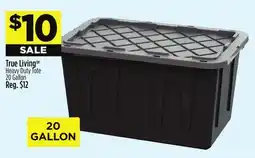 Dollar General True Living Heavy Duty Tote offer