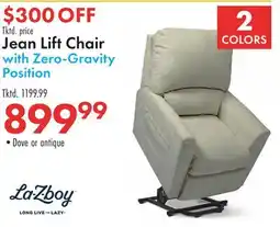 Boscov's Jean Lift Chair offer