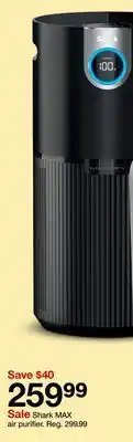 Target Shark MAX air purifier offer