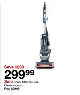 Target Shark Stratos Duo-Clean vacuum offer