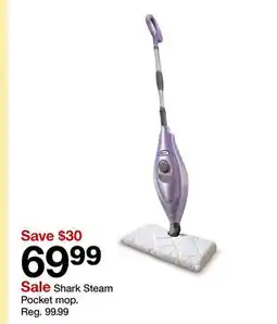 Target Shark Steam Pocket mop offer