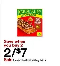 Target Select Nature Valley bars offer