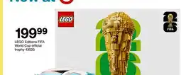 Target LEGO Editions FIFA World Cup official trophy 43020 offer