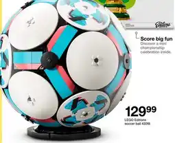 Target LEGO Editions soccer ball 43019 offer