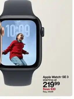 Target Apple Watch SE 3 offer