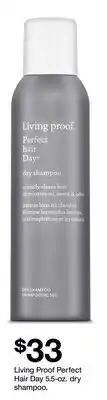 Target Living Proof Perfect Hair Day 5.5 - oz. dry shampoo offer