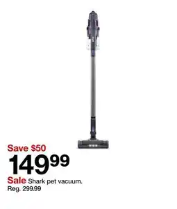 Target Shark pet vacuum offer