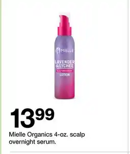 Target Mielle Organics 4-oz. scalp overnight serum offer