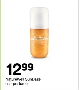 Target NatureWell SunDaze hair perfume offer