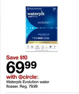 Target Waterpik Evolution water flosser offer