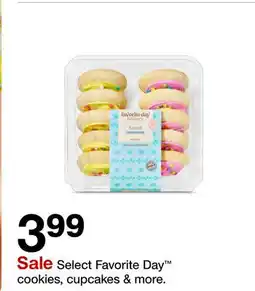 Target Select Favorite Day cookies, cupcakes & more offer