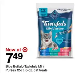 Target Blue Buffalo Tastefuls Mini Purées offer
