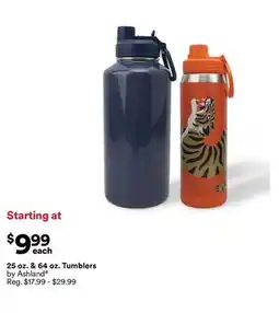 Michaels 25 oz. & 64 oz. Tumblers by Ashland offer