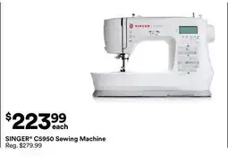 Michaels SINGER c5950 Sewing Machine offer
