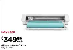 Michaels Silhouette cameo 4 Pro offer