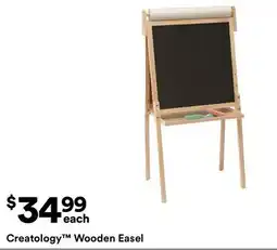 Michaels Creatology Wooden Easel offer