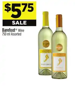 Dollar General Barefoot Wine offer