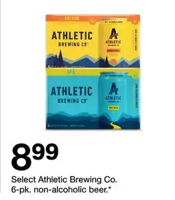 Target Select Athletic Brewing Co. 6-pk. non-alcoholic beer offer