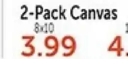 Hobby Lobby 2-Pack Canvas offer