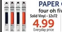 Hobby Lobby PAPER four oh five Solid Vinyl offer