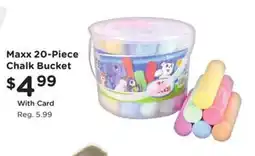 Kroger Maxx 20-Piece Chalk Bucket offer