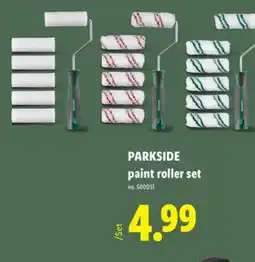 Lidl PARKSIDE paint roller set offer