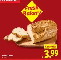 Lidl farmer's bread offer