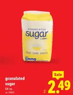 Lidl Granulated sugar offer