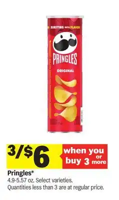 Meijer Pringles offer