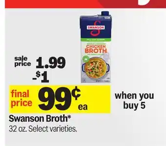 Meijer Swanson Broth offer