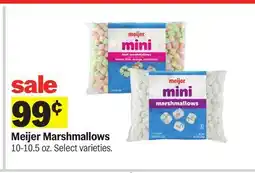 Meijer Meijer Marshmallows offer