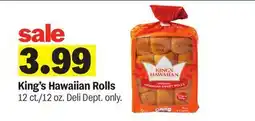 Meijer King's Hawaiian Rolls offer