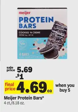 Meijer Meijer Protein Bars offer