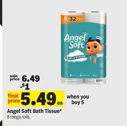 Meijer Angel Soft Bath Tissue offer